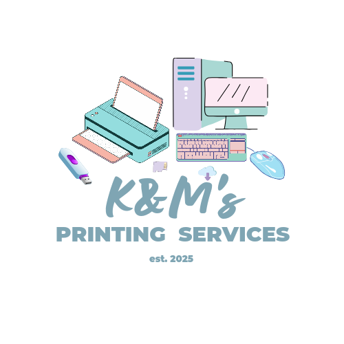 K&M's Printing Services Logo